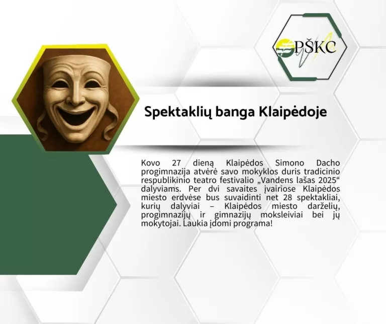 Spektaklių banga Klaipėdoje