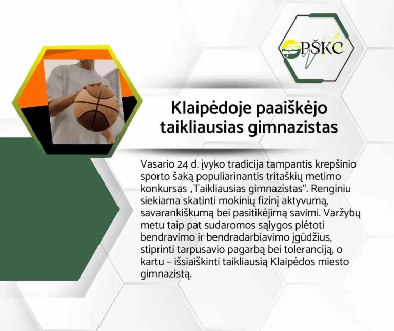 Klaipėdoje paaiškėjo taikliausias gimnazistas